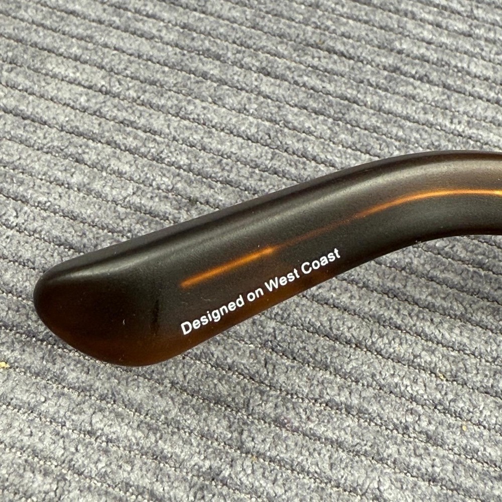 Caddis Eye Appliances The D28 Reading Glasses Frames Tortoise Honey 50-22-145 - Picture 7 of 14